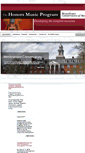 Mobile Screenshot of honorsmusicprogram.com
